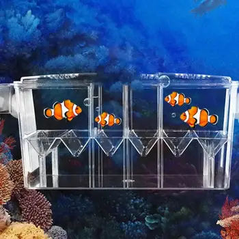 Высокопрозрачный Ящик для инкубации рыб, Саморасплавляющийся Аквариум, Многофункциональный Двухслойный Большой Аквариум для рыб, Аквариумный контейнер 20E