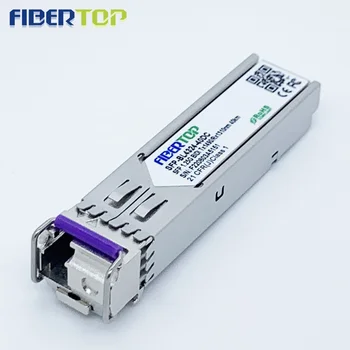 Модуль оптического Приемопередатчика Fibertop 1.25 Гбит/с 1490 нм-TX/1310 нм-RX 40 км SFP BiDi для Gigabit Ethernet и 1G Fibre Channel