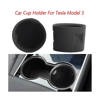 Новый черный автомобильный подстаканник, расширитель, подставка для напитков, подходит для Tesla Model 3